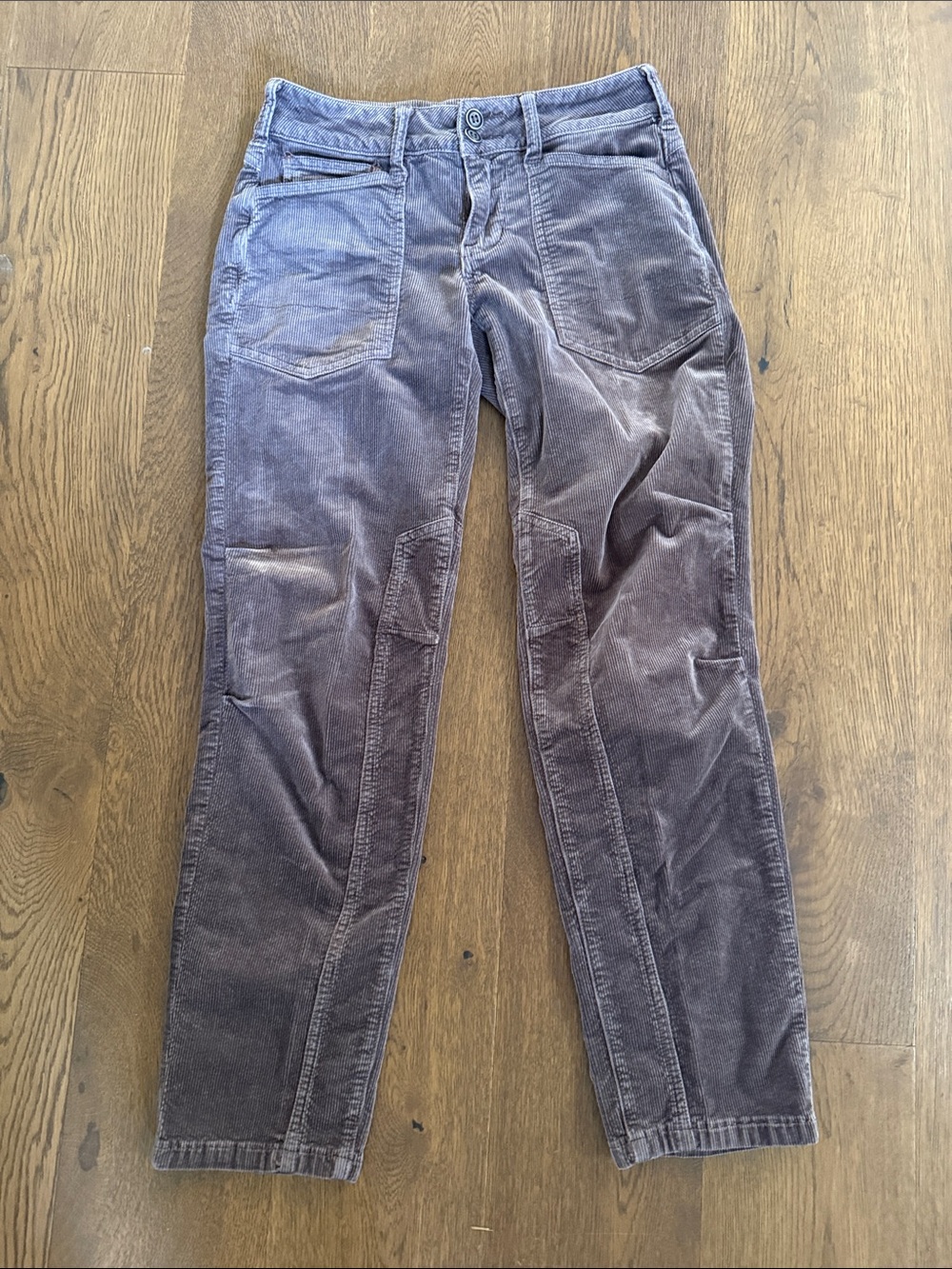 Pilcro Corduroy Utility Pants - Gray